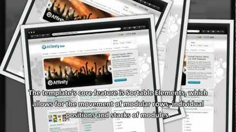 Affinity - JomSocialTemplates.com Video Review