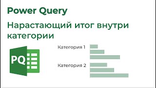 Power Query. Нарастающий итог внутри категории