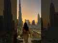 Dubai looks unreal at sunset 🌇🔥 #shorts