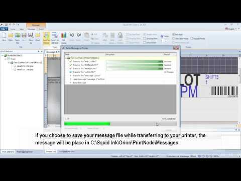 Squid Ink Manufacturing's Orion Software Video User Guide