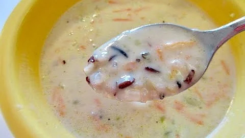 WILD RICE Soup | Old-Fashioned CREAMY STYLE | DIY for Beginners