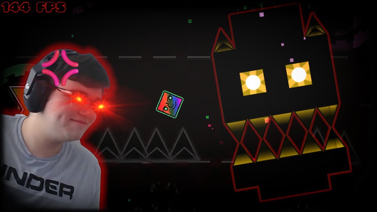 (Jump from Insane Demon) Silent Clubstep on 144FPS! (15-65%, 48-100%, 9-26%) ┃ Stream 185