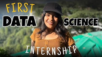 How I Got My First Data Science Internship? (with 20k Stipend)