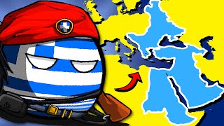 I Created A GREEK Empire for Greece... (Countryball Game) screenshot 2