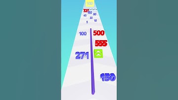 Number Run Merge level 17#numberrun#short charlet indino