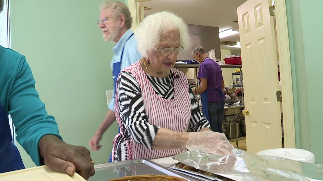 97yearold still volunteers at Our Daily Bread Soup Kitchen in
