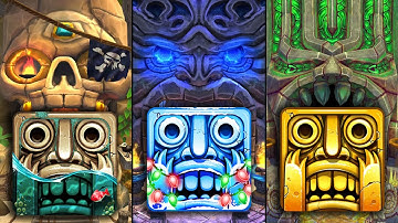 Temple Run 2 Pirate Cove Vs Temple Run 2 Frozen Shadows Vs Temple Run 2 Sky Summit - Endless Run