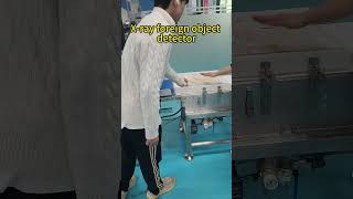 Mirror X-ray food foreign object detection machine for frozen fish pieces