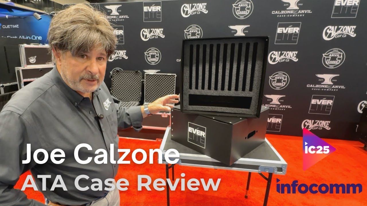 Joe Calzone ATA Cases InfoComm 2025 - YouTube