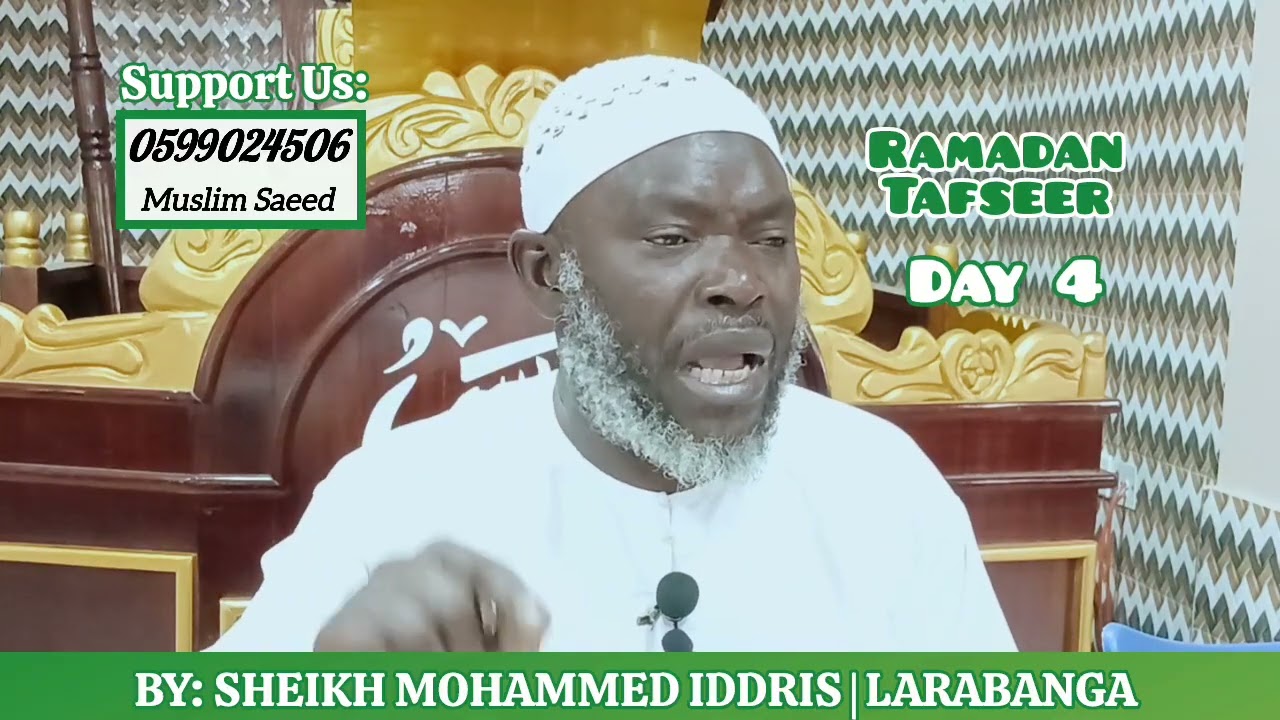 Ramadan Tafseer Day 4