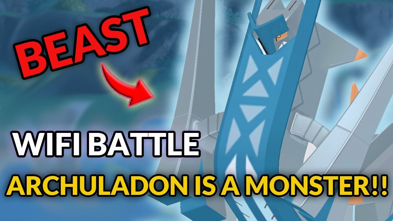 ARCHALUDON IS A BEAST!! Pokemon Scarlet and Violet Wifi Battle - YouTube