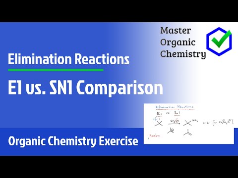 Wideo: Różnica Między Reakcjami SN1 I E1