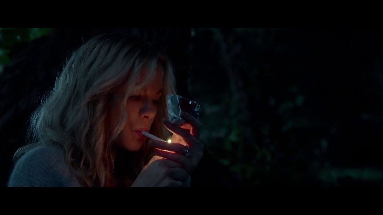 Kate Beckinsale Smoking in The Disappointments Room