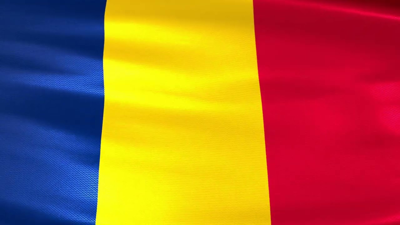 Proposed New National Anthem of Chad | Waving Flag Animation