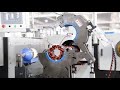 EV motor stator manufacturing and coil inserting machine