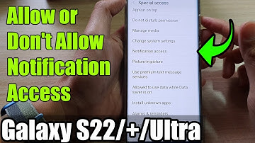 Galaxy S22/S22+/Ultra: How to Allow/Don