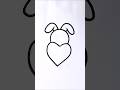 How to draw easy teddy bear #shorts #trending #youtubeshorts #teddybear #art #ytshorts