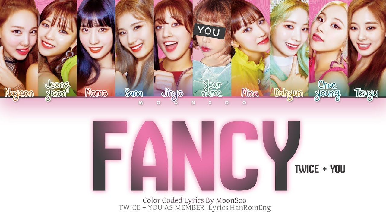 TWICE"Fancy"10 Members Ver. 