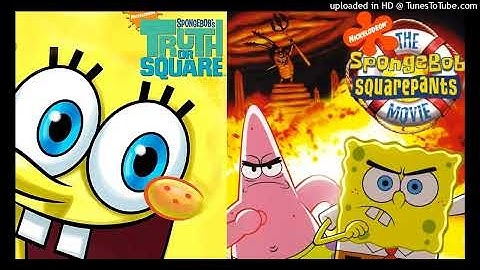 The Spongebob Movie Game - Spongeball Floating Block Challenge - Truth or Square De-Mix