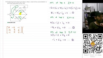 Problem 4.39 - Engineering Circuit Analysis - Hayt & Hemmerly, 9th Ed - Mesh Analysis