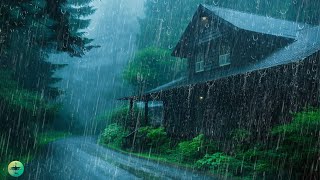 Chuva no Telhado para Dormir em 3 Minutos - Terapia eficaz para Insônia com Som de Chuva e Trovoadas