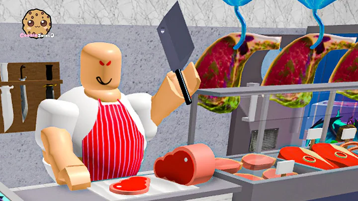 Escape The Evil Butcher Shop ! Roblox Obby Online ...