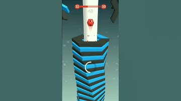 Stack Ball Leval #32 #shorts #gameplay #game #viral #video