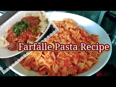How Long To Cook Farfalle Rigate