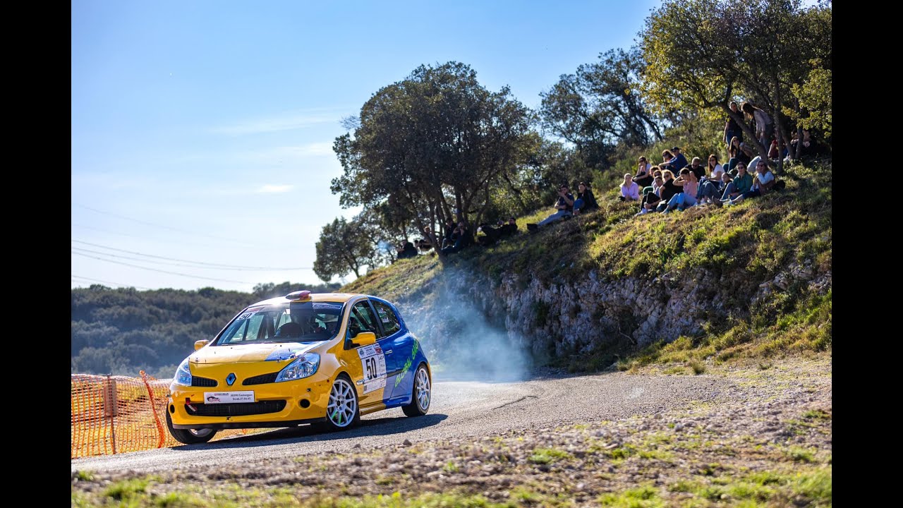 On-Board Clio R3 - Flat-out & Rupteur - Rallye des Vins du Gard 2024 - Jonathan Gout/Jordan Aubert
