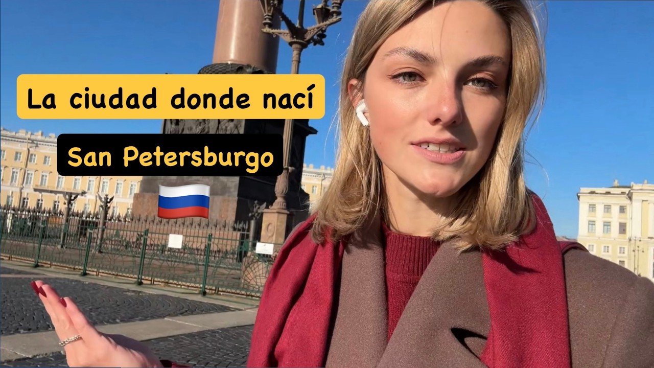 Soy una Chica RUSA de San Petersburgo: Un MUSEO al aire libre