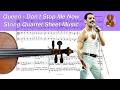 Queen - Don't Stop Me Now | String Quartet Sheet Music | lightningstrings.com
