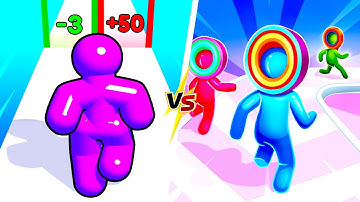 Tall Man Run vs Layer Man 3D 🏃‍♂️⬆️🧱👷‍♂️ Walkthrough Max Levels Gameplay (Android iOS) MGH5HJ