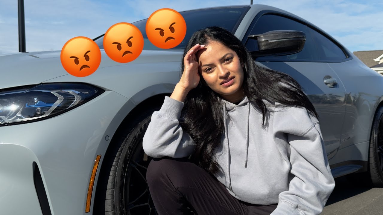 SOMEONE DINGED MY BMW M4 AND RAN AWAY... - YouTube