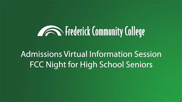 Admissions Virtual Information Session for FCC Nig...