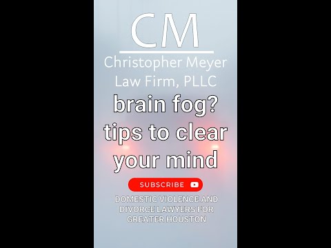 brain fog? tips to clear your mind