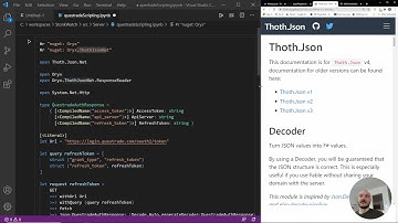 JSON Deserialization in F# | Working with Questrade API Authentication | StonkWatch Ep.18