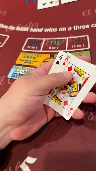 $500 on Baccarat! BANKER for everything 🙏🏼