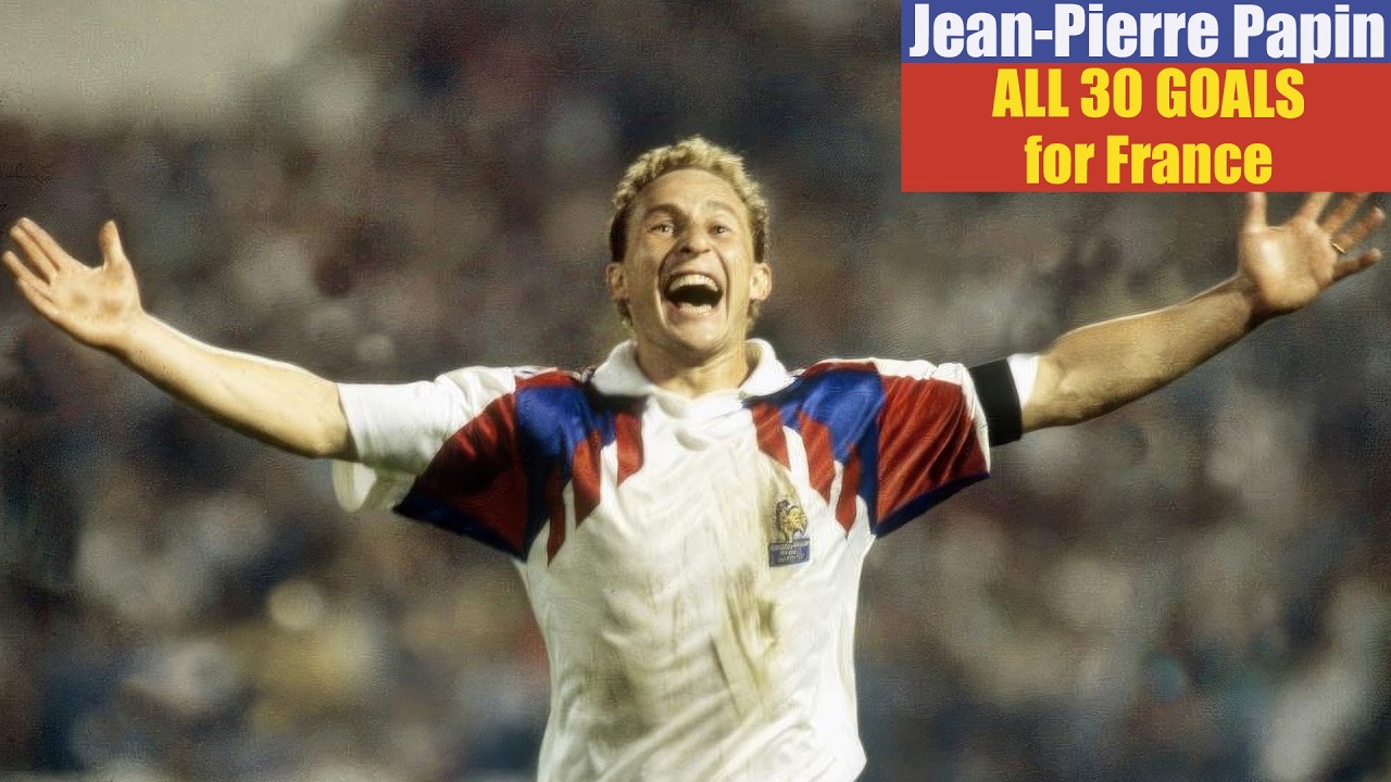 Jean-Pierre Papin ◉ All 30 Goals for France 🇫🇷 - YouTube