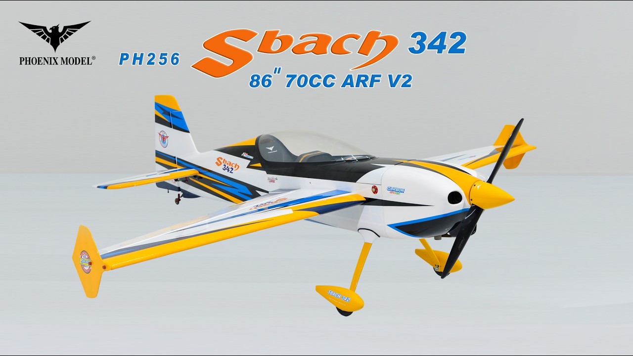 SBACH 342 86'' 70cc ARF V2 - YouTube
