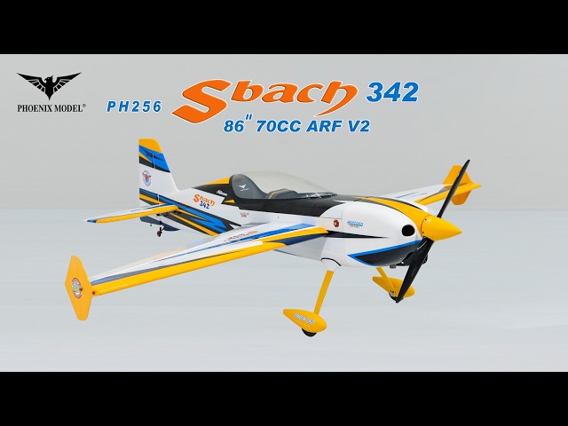 SBACH 342 86'' 70cc ARF V2 - YouTube