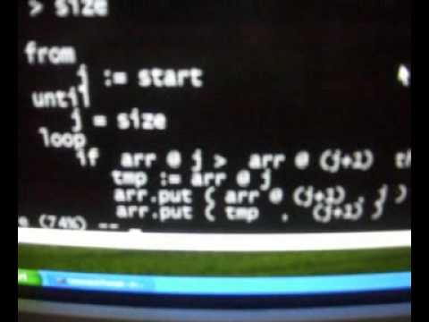 Arrays in Eiffel