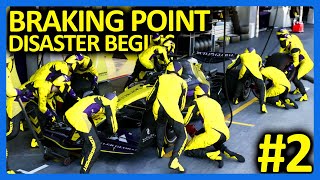 F1 23 Braking Point : HUGE DISASTER... (F1 Braking Point Part 2)