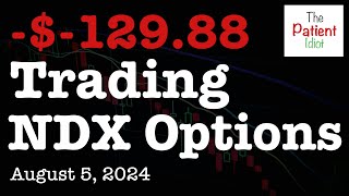 Trading Ndx Options   August 5 2024