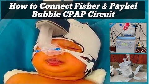 "Fisher & Paykel Neonatal Bubble CPAP Circuit | Full Setup and Connection" #viralvideo #Bubblecpap