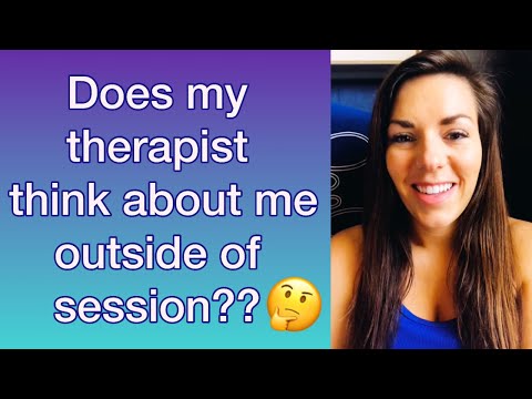 What Does My THERAPIST Really Think of ME?