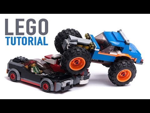 Building LEGO City Monster Truck alternate model YouTube