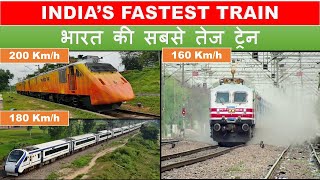 Fastest train in india | Vande Bharat Express | Tejas express | Gatiman Express | Papa Construction