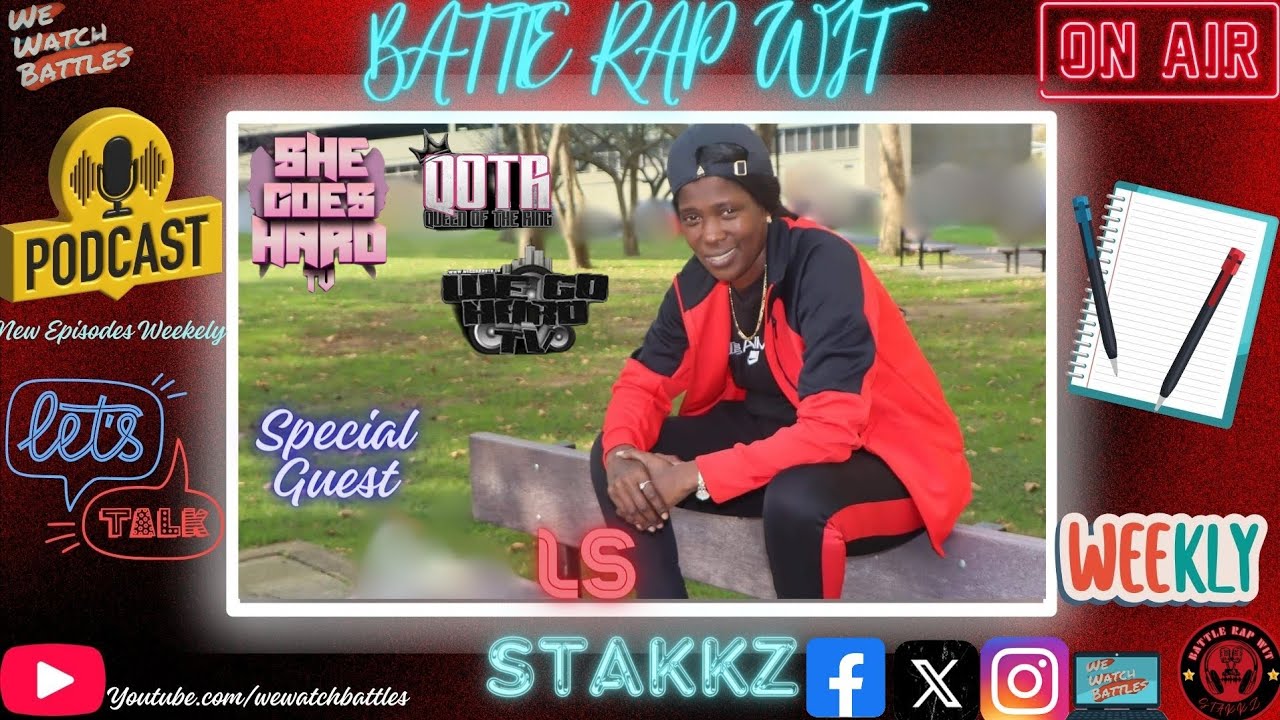 Ls Battle Rapper Fight Battle Rap Wit Stakkz - Episode 5 - LS‼️The ️ Of SheGoesHard - YouTube