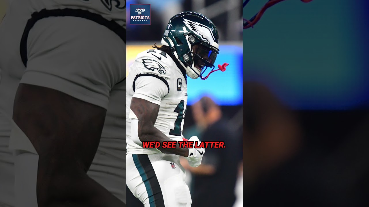 The Patriots CAN’T Force Feed AJ Brown 😳 #ajbrown #patriots #nfl