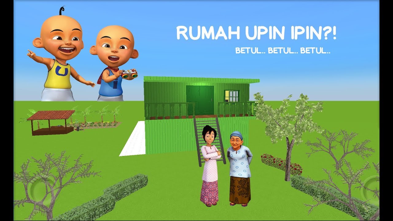Design Rumah Upin Ipin Kak Ros Opah Youtube